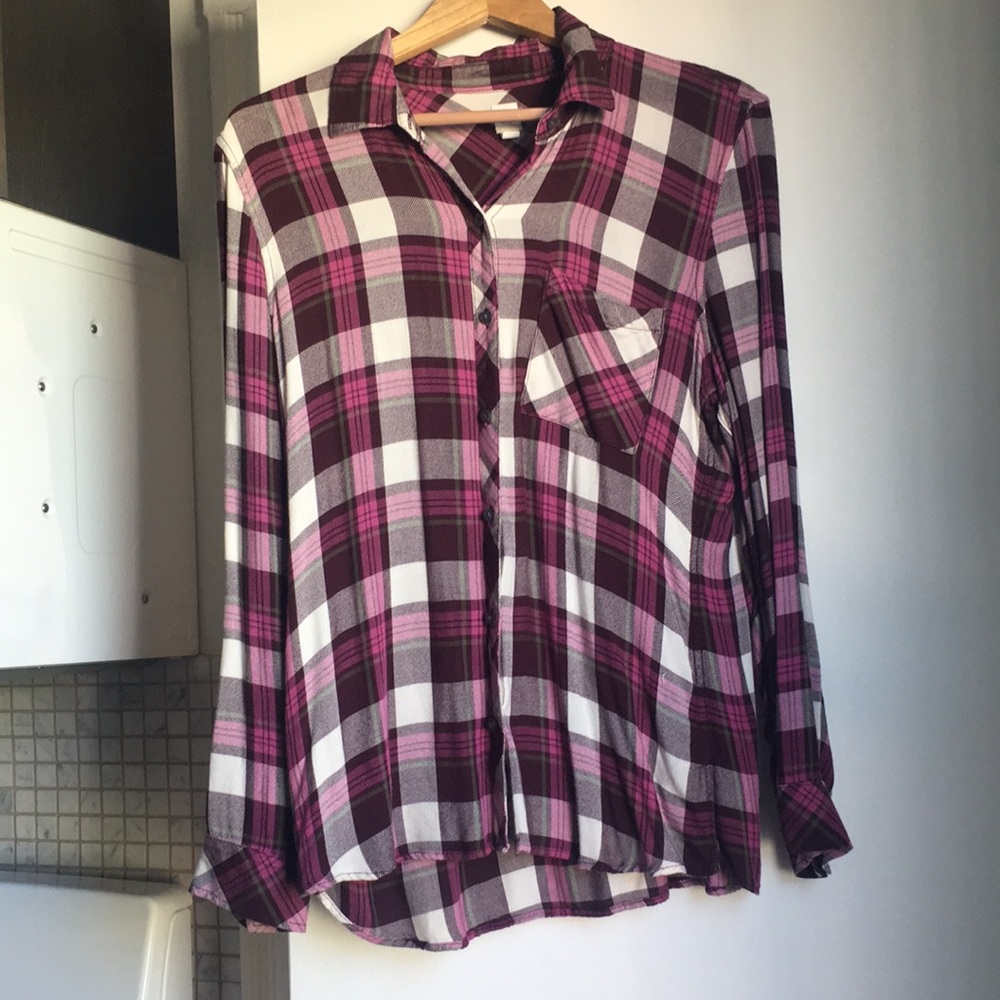GAP Pink Flannel